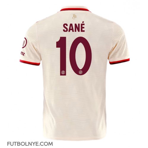 Camiseta Bayern Munich Leroy Sane #10 Tercera Equipación 2024-25 manga corta